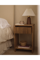 Fluted Drawer Bedside Table | Decowood Bali | Oroatrade.com