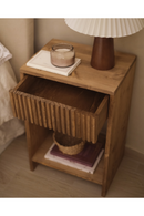 Fluted Drawer Bedside Table | Decowood Bali | Oroatrade.com