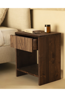 Fluted Drawer Bedside Table | Decowood Bali | Oroatrade.com