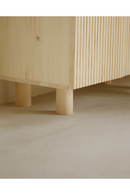 Fluted Wood Sideboard | Decowood Bali | Oroatrade.com