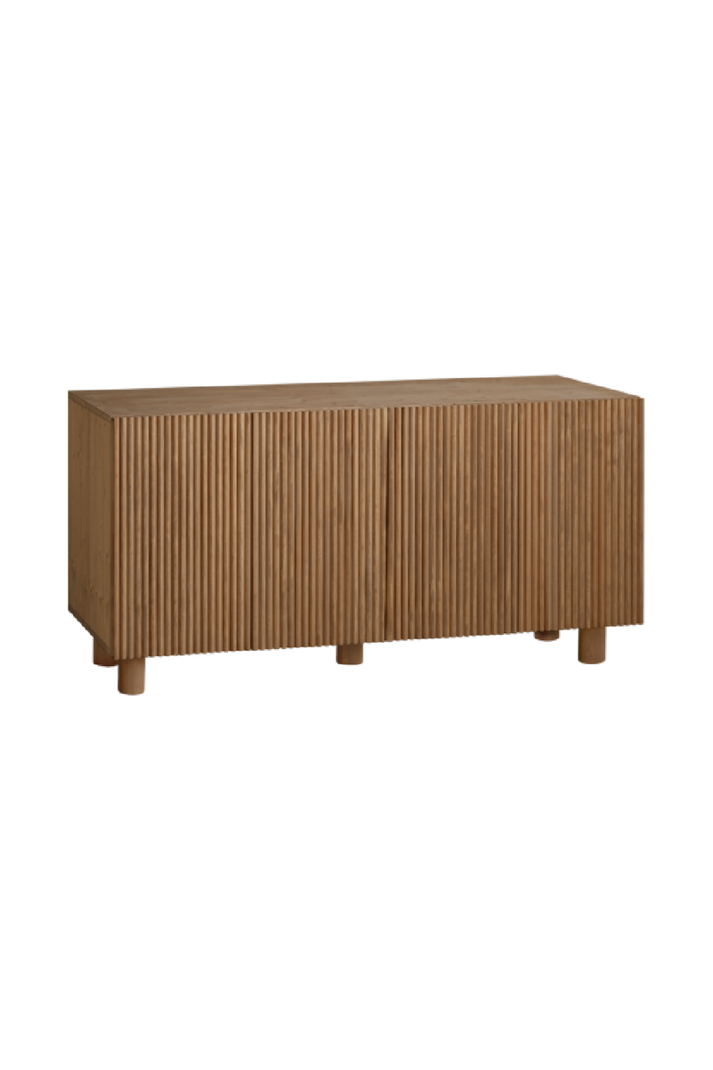 Fluted Wood Sideboard | Decowood Bali | Oroatrade.com