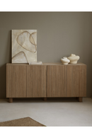Fluted Wood Sideboard | Decowood Bali | Oroatrade.com