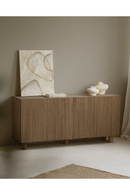 Fluted Wood Sideboard | Decowood Bali | Oroatrade.com