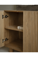 Fluted Wood Sideboard | Decowood Bali | Oroatrade.com