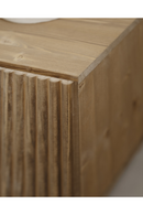 Fluted Wood Sideboard | Decowood Bali | Oroatrade.com