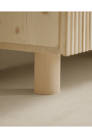 Fluted Wood TV Stand | Decowood Bali | Oroatrade.com