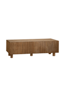 Fluted Wood TV Stand | Decowood Bali | Oroatrade.com