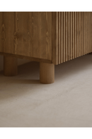 Fluted Wood TV Stand | Decowood Bali | Oroatrade.com