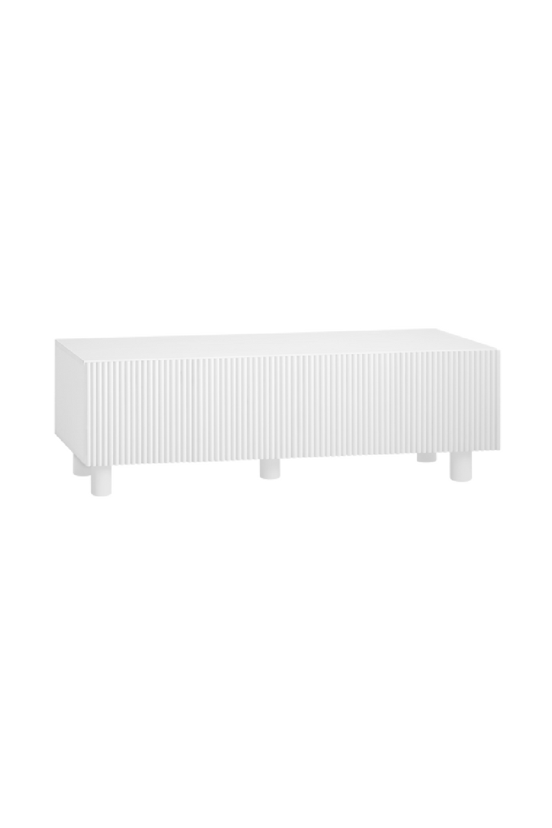 Fluted Wood TV Stand | Decowood Bali | Oroatrade.com