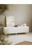 Fluted Wood TV Stand | Decowood Bali | Oroatrade.com