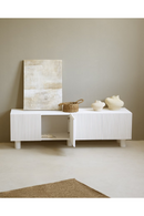 Fluted Wood TV Stand | Decowood Bali | Oroatrade.com