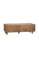 Fluted Wood TV Stand | Decowood Bali | Oroatrade.com