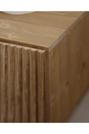 Fluted Wood TV Stand | Decowood Bali | Oroatrade.com