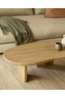 Pebble-Shaped Poplar Coffee Table | Decowood Bimba | Oroatrade.com