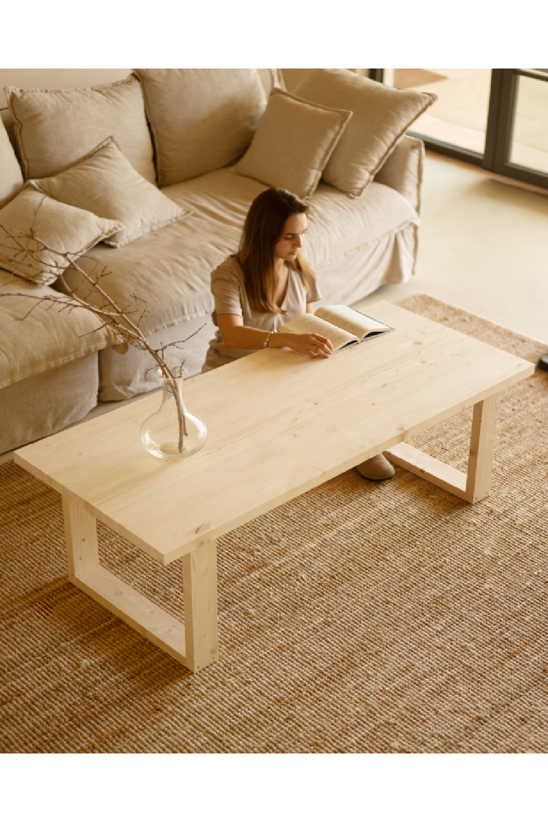 Minimalist Rectangular Coffee Table | Decowood Cairo | Oroatrade.com