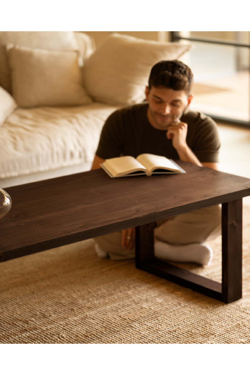 Minimalist Rectangular Coffee Table | Decowood Cairo | Oroatrade.com