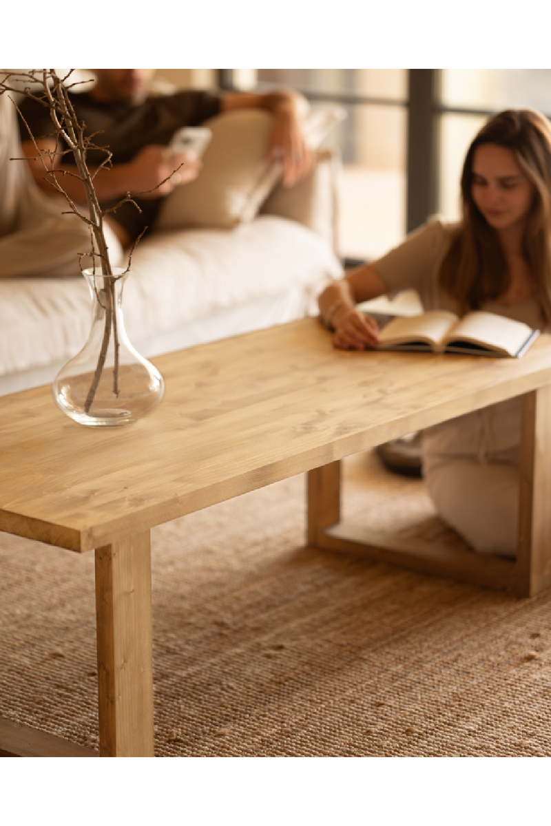 Minimalist Rectangular Coffee Table | Decowood Cairo | Oroatrade.com