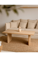 Solid Pine Minimalist Coffee Table | Decowood Frida | Oroatrade.com