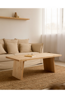 Pine Wood Coffee Table | Decowood Frida II | Oroatrade.com