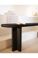 Oval Solid Wood Bench | Decowood Tokyo | Oroatrade.com