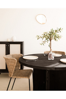 Japandi Round Dining Table | Decowood Tokyo | Oroatrade.com