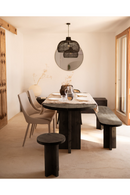 Oval Solid Wood Dining Table | Decowood Tokyo | Oroatrade.com