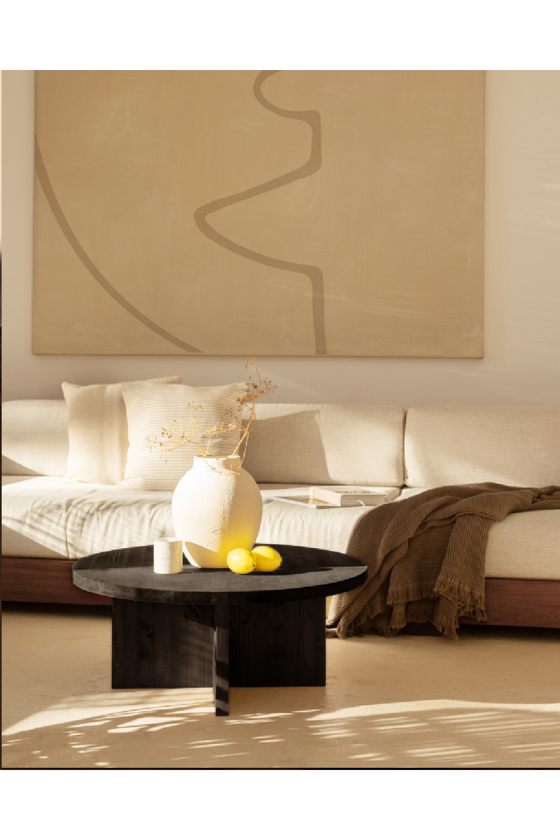 Round Coffee Table | Decowood Tokyo | Oroatrade.com