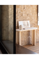 Japandi Oval Console Table | Decowood Tokyo | Oroatrade.com