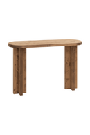 Japandi Oval Console Table | Decowood Tokyo | Oroatrade.com