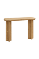 Japandi Oval Console Table | Decowood Tokyo | Oroatrade.com