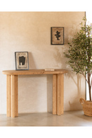 Japandi Oval Console Table | Decowood Tokyo | Oroatrade.com