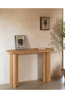 Japandi Oval Console Table | Decowood Tokyo | Oroatrade.com