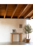 Japandi Oval Console Table | Decowood Tokyo | Oroatrade.com