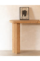 Japandi Oval Console Table | Decowood Tokyo | Oroatrade.com