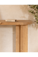Japandi Oval Console Table | Decowood Tokyo | Oroatrade.com