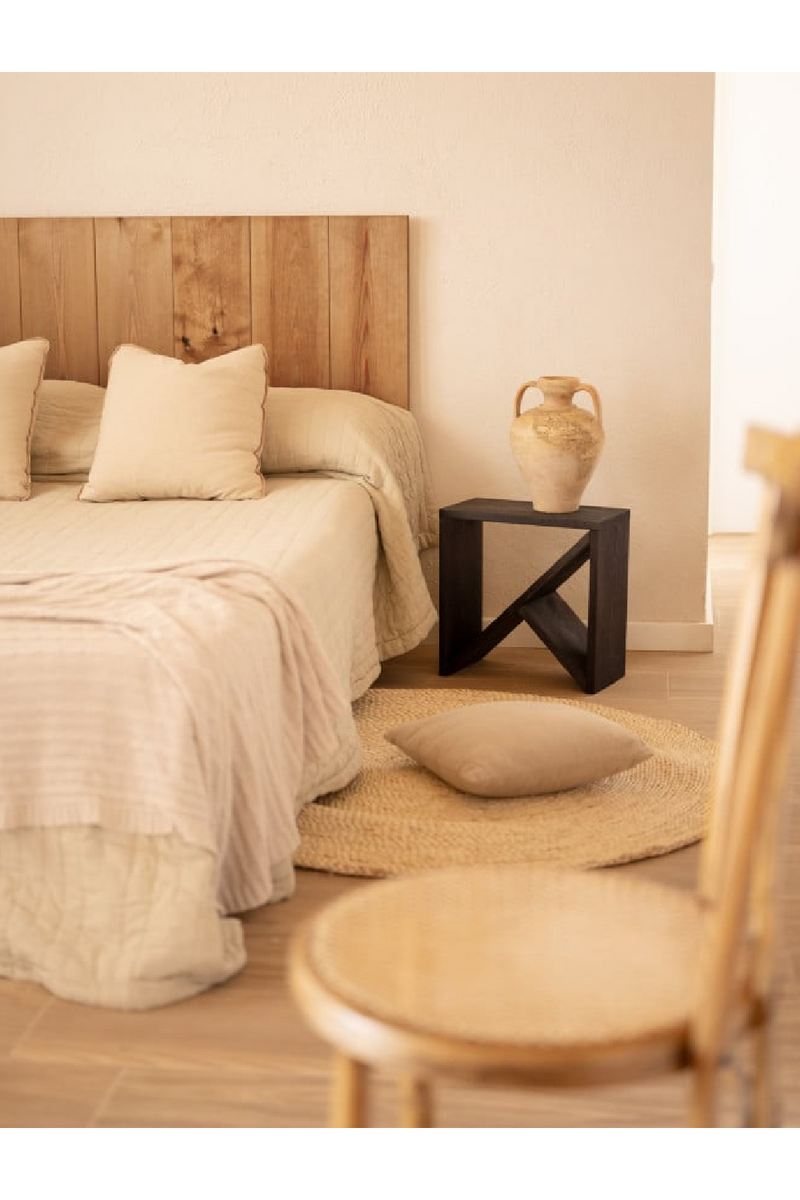Solid Pine Side Tables (2) | Decowood Stoke