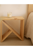 Solid Pine Side Tables (2) | Decowood Stoke