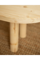 Tinted Wood Oval Coffee Table | Decowood Gina | Oroatrade.com