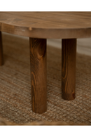 Tinted Wood Oval Coffee Table | Decowood Gina | Oroatrade.com