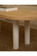 Tinted Wood Oval Coffee Table | Decowood Gina | Oroatrade.com