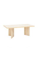 Rectangular Fir Wood Coffee Table | Decowood Kyoto | Oroatrade.com