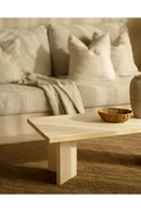 Rectangular Fir Wood Coffee Table | Decowood Kyoto | Oroatrade.com
