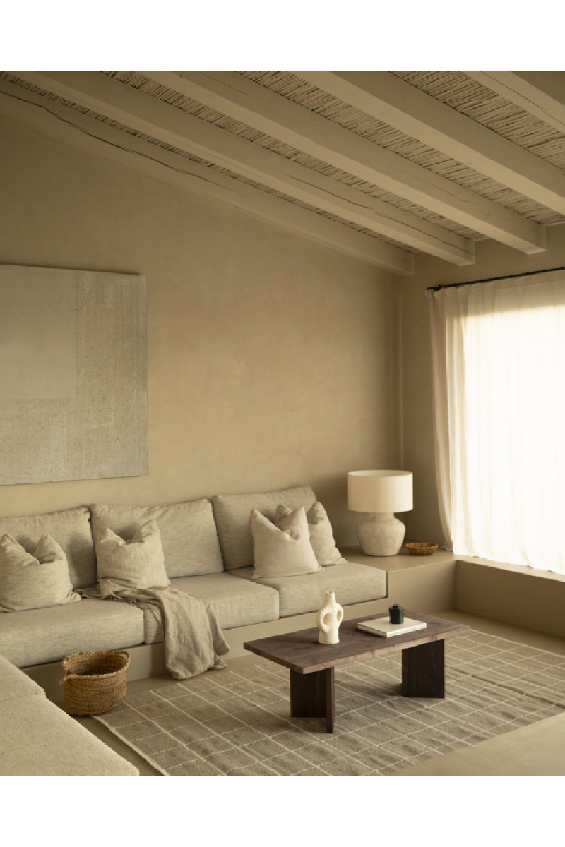 Rectangular Fir Wood Coffee Table | Decowood Kyoto | Oroatrade.com