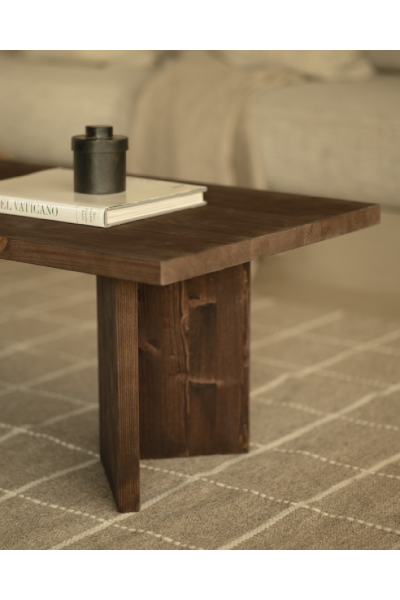 Rectangular Fir Wood Coffee Table | Decowood Kyoto | Oroatrade.com