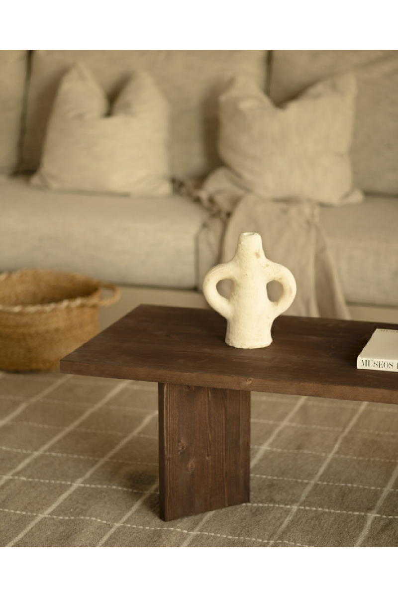 Rectangular Fir Wood Coffee Table | Decowood Kyoto | Oroatrade.com