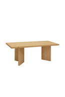 Rectangular Fir Wood Coffee Table | Decowood Kyoto | Oroatrade.com