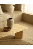 Rectangular Fir Wood Coffee Table | Decowood Kyoto | Oroatrade.com