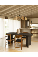 Oval Wood Dining Table | Decowood Osaka | Oroatrade.com