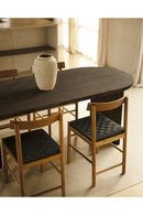 Oval Wood Dining Table | Decowood Osaka | Oroatrade.com