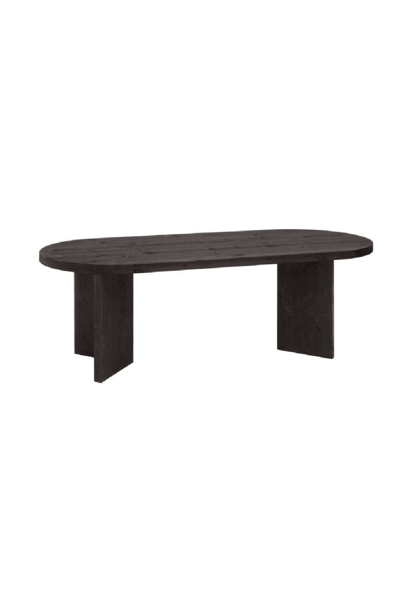 Oval Wood Dining Table | Decowood Osaka | Oroatrade.com